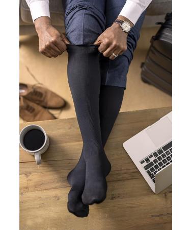 IOMI Men's Energising Compression Socks - 2 Pairs | Foot Care | Size 38 | Black - International Shipping Available - Buy Online on GoSupps.com