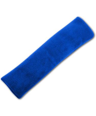 Microwave Wheat Bag Heat Pack Lavender Scented Pain Relief for Neck Back & Shoulders - by Life Healthcare Blue Fleece Cover - Buy Online on GoSupps.com