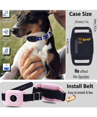 2 Packs Silicone Case for Tile Mate 2022 for Pets Dog cat Cover Accessories Compatible for Tracker Anti-Scratch Sturdy Secure Lightweight Holder Protect Finder tag for Dog Collar Kids (Black) 2 Pack case - Buy Online on GoSupps.com