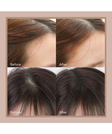 Hairline Filler Pen Hair Line Shadow Powder Stick Hair Volumizing Powder Fill In Receding Hair Lines Bald Spots Wide Parts Forehead Side Double-Ended Hairline Powder Hair Root Dye (LIGHT BROWN) - Buy Online on GoSupps.com