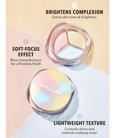 SHEGLAM Radiance Ring 3-in-1 Correcting Setting Powder | Best International Shipping & Flawless Finish - Buy Online on GoSupps.com
