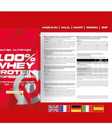 Scitec Nutrition 100% Whey Protein Professional - Gluten-Free Palm Oil-Free 17x30g Variety Pack with Amino Acids & Digestive Enzymes - International Shipping Available - Buy Online on GoSupps.com