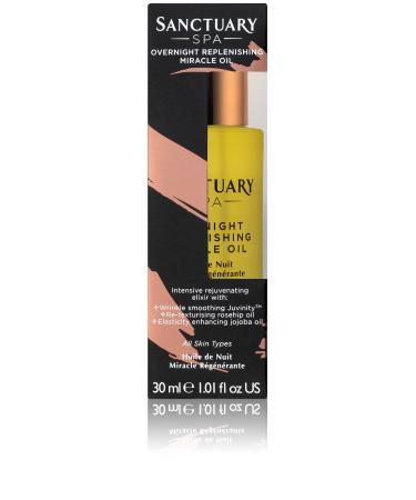 Sanctuary Spa Facial Oil Overnight Replenishing Miracle Face Oil 30ml - Buy Online on GoSupps.com
