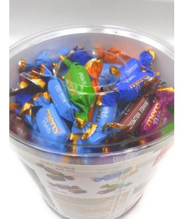  Storck Storck Merci Petits Chocolate Collection I 2 x 1000g I Round Boxes I Individually Wrapped Chocolate Specialty Mix I Finest Pralines I 2kg Large Pack - Buy Online on GoSupps.com