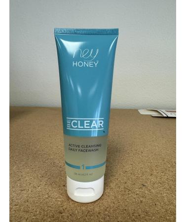 Hey Honey Skincare Be Clear Acne Routine | Daily Active Cleansing Face Wash | Youth & Young Adults, Blemishes Prone | Propolis & Gentle Exfoliating Acids | Fast & Long Lasting Oil Control | 5 fl oz - Buy Online on GoSupps.com