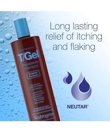 Neutrogena T/Gel Therapeutic Shampoo Original Formula - 2 Pack, 8.5 fl oz - Anti-Dandruff Treatment for Psoriasis & Seborrheic Dermatitis - Buy Online on GoSupps.com