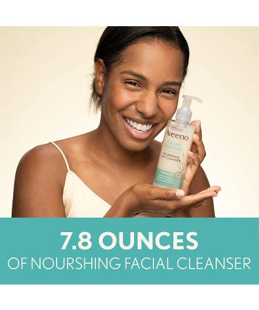 Aveeno Calm + Restore Oat Cleanser - Fragrance Free 7.8 fl oz | Gentle Hydrating Face Wash - Buy Online on GoSupps.com