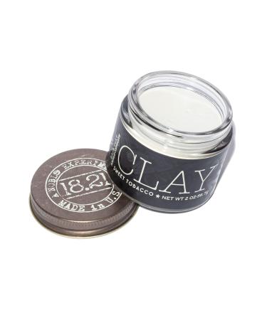 18.21 Man Made 18 21 Man Made Hair Pomade With Finish For Men Sweet Tobacco Oz Styling Shine Clay 2 Ounce (Pack of 1)