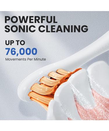 Oclean Electric Toothbrush - 7 Heads 180-Day Battery Sonic Cleaning IPX7 Waterproof 5 Modes - Shop Internationally - Buy Online on GoSupps.com