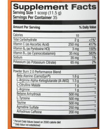 Rivalus Powder Burn Watermelon Candy 0.8lb | Intense Pre-Workout Energy | Zero Banned Substances | Made in USA - Buy Online on GoSupps.com