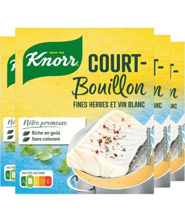 Knorr Court-Bouillon Fine Herbs 9 Cubes 107 g Pack of 4 - Buy Online on GoSupps.com