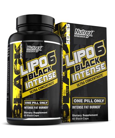 Nutrex Research LIPO-6 Black Intense Ultra Concentrate 60 Black-Caps