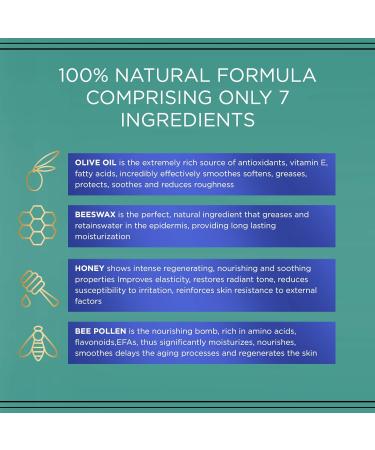 Eveline Cosmetics Egyptian Miracle Multi-Purpose Rescue Cream for Face Body & Hair - Nourishing Smoothing & Moisturising Formula with 7 Natural Ingredients - 40 ml - Buy Online on GoSupps.com