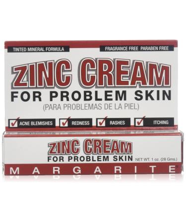 Zinc Cream Margarite 1 oz Cream