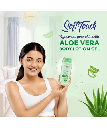 Yuthika Aloe Vera Body Lotion Gel 100ml - Soft Touch Moisturizer for All Skin Types Light Hydration for Summer & Winter - Buy Online on GoSupps.com