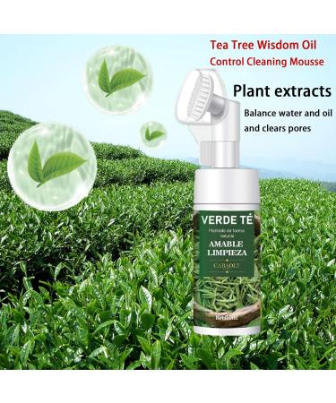 Tangsion Cleanser Foam with Tea Tree Oil - Daily Face Wash for Acne-Prone Skin | Extra Strength Soothing Formula (150ml - Buy Online on GoSupps.com