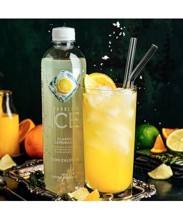 Sparkling Ice Classic Lemonade flavoured sparkling water with zero sugar and zero calories. Sparkling Ice drinks are packed with fun and fruity flavours for everyone to enjoy. (12 pack) Classic Lemonade (Classic) 503 ml (Pack of 12) - Buy Online on GoSupps.com