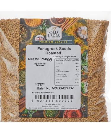 Old India Roasted Fenugreek Seeds 750g - Premium Quality Spices - Buy Online on GoSupps.com
