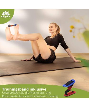 Valgofit Toe Spreader Silicone 8x - Hallux Valgus Correction Optimal Toe Alignment & Bale Toes Training Kit with eBook - Buy Online on GoSupps.com