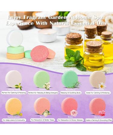 PHATOIL Shower Steamers Aromatherapy Variety Pack - 8 Essential Oil Shower Bombs for Spa Relaxation, Stress Relief, and Self Care - Great Gift Set for Birthday or Valentine's Day - Buy Online on GoSupps.com