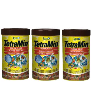 Tetra 77802-03 Min Tropical Flakes 3Pack (2.2-Ounce)