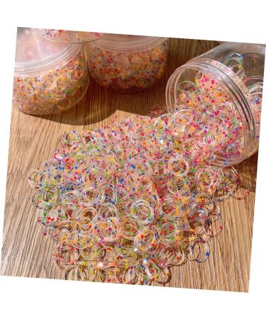 FRCOLOR 2 Hair Ring Small Rubber Bands Girl Ponytail Holder Toddler Elastic Hair Ties Small Hair Ties Hair Tie Holder Ponytail Holder Tie Hair Styling Tie Hair Scrunchies Child Mini Braid - Buy Online on GoSupps.com