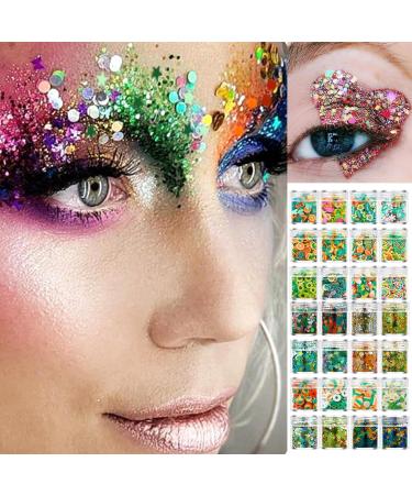 Gllehkt 4 Bottles 3D Nail Charms Unique Nail Decorations for Jewelry Making Craft Colorful Manicure Nail Embellishments - Buy Online on GoSupps.com