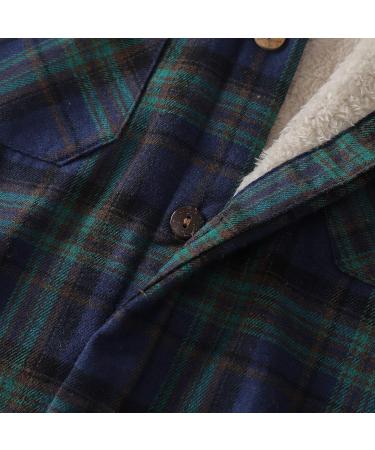 Burband Men's Sherpa Flannel Shirt - Green, XL - Buy Online on GoSupps.com
