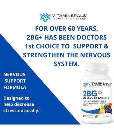 VITAMINERALS 2BG+ B Complex & Multi-Vitamin Immune Support (120ct) | High Potency Formula - Buy Online on GoSupps.com