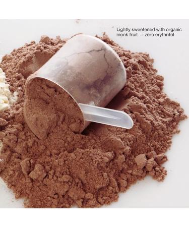 Dr. Fuhrman Chocolate Chaga Superfood Powder Organic Cocoa + Chaga Reishi Maca & Lucuma Vegan Gluten-Free Lightly Sweetened with Monk Fruit No Added Sugar 4.2 oz - Buy Online on GoSupps.com