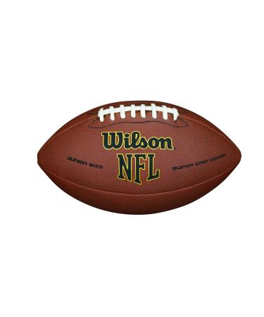 WILSON NFL Super Grip Composite Football Junior Brown Football