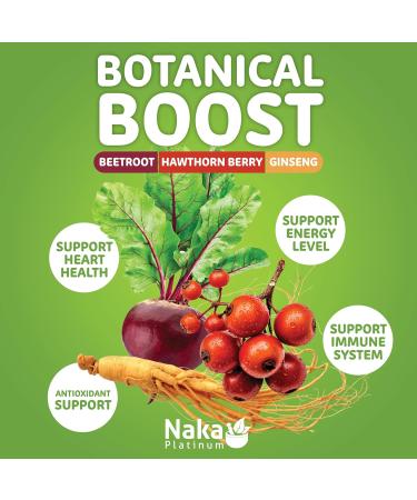 Naka Electrolytes + Energy Natural Hydration Drink Mix powder Berry Flavour Caffeine Free Botanical Boost with Beetroot Hawthorn Berry and Ginseng Made in Canada (24 sachets) - Buy Online on GoSupps.com