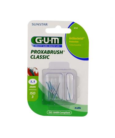 Gum proxabrush replacement brushes fir 8 st