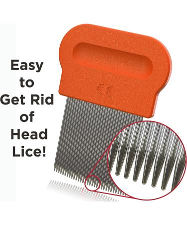 OWNHEALER Professional Lice Comb Kit - for Lice Nits and Dandruff Removal. Quick Results for Head Lice Treatment - Suitable for All Hair Types. Peigne Poux Professionnel. - Buy Online on GoSupps.com