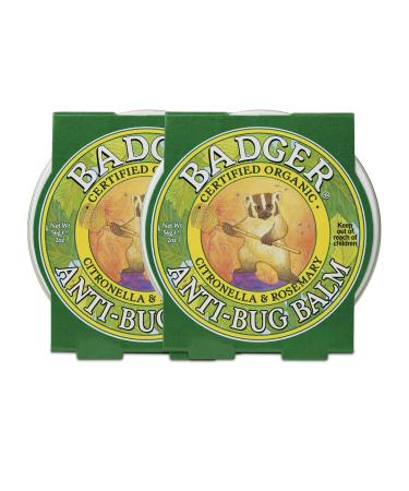 Badger Company Anti-Bug Balm Citronella & Rosemary 2 oz (56 g)