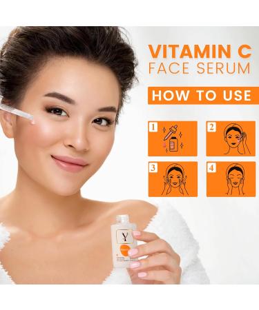 zoomt Vitamin C FACE SERUM Anti-wrinkle Serum- Face moisturiser Radiant - Buy Online on GoSupps.com