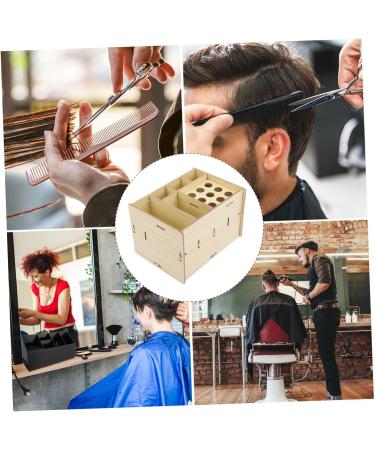 Beavorty Hairbrush & Shear Holder - Stylish Storage Tool for Barbershops | Desk Tablet Rack 19.8x10cm - Buy Online on GoSupps.com