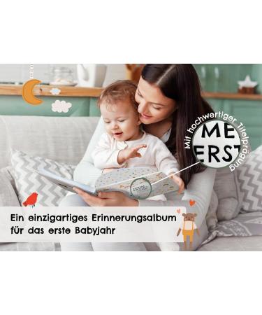 Baby Album My First Year | Baby Memory Book for Newborn Moments | Perfect Gift for Boys & Girls | Boho Style Baby Book - Buy Online on GoSupps.com