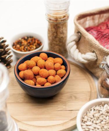 Wings Spicy Chilli Sharing Peanuts - Crunchy Coated Peanuts Snacks with Chilli Flavour 1.1kg Perfect Pub Snacks for Snacking Movie Nights Peanut Lovers with Topline Card. - Buy Online on GoSupps.com