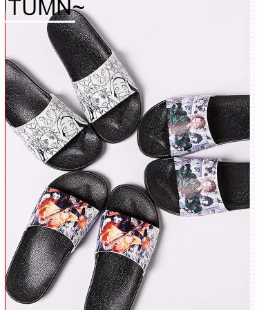 JUNG KOOK Anime Slippers Non-Slip Cosplay Slide Sandals White - BTS Inspired - Size 6-9 US - Buy Online on GoSupps.com