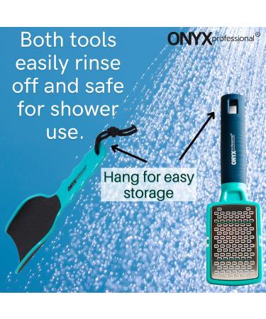 Double Sided XL Curved Foot File & Callus Remover - Professional Spa Pedicure Kit for Dead Skin, Cracked Heel Repair, Exfoliation - Buy Online on GoSupps.com