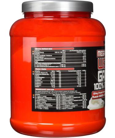 BWG MEGA Muscle Weight Gainer 100% Maximum - 1.5kg Mega Vanilla | International Shipping Available - Buy Online on GoSupps.com