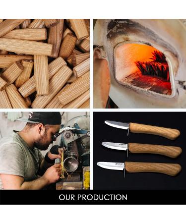 BeaverCraft Whittling Knife for Beginners C1 Kid - Whittling Knife for Kids Safety Carving Knife - Children Whittling Knife for Entry-Level Carvers - Kids-Friendly Woodcarving Tools for Beginners - Buy Online on GoSupps.com