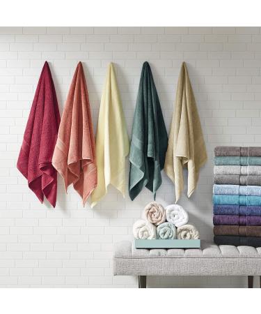 800GSM Luxury Turkish Cotton Bath Towel Set - Highly Absorbent, Oversized, 100% Cotton - 8-Piece Set with Bath, Hand, and Wash Towels - Natural, Multi-Sizes - Buy Online on GoSupps.com