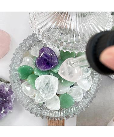 Buy Xiannvxi 8pcs Heart Crystal Set - Amethyst Clear Quartz Rose Quartz Healing Stones for Beginners | Natural Reiki Palm Gemstones - Buy Online on GoSupps.com