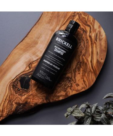 Brickell Men's Natural Dandruff Shampoo with Ziziphus Joazeiro & Aloe - 8oz - Buy Online on GoSupps.com