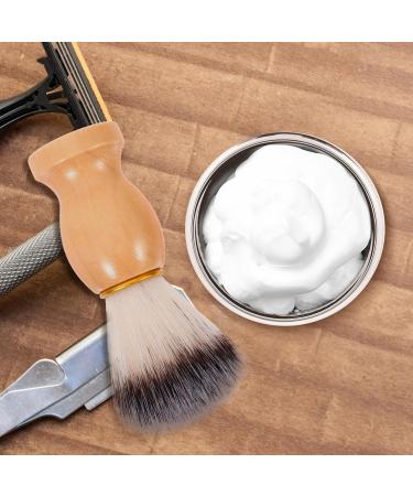 Iwowhero Shaving Brush Set with Holder - Premium Razor Soap Bowl & Rustproof Steel - Perfect for Men's Grooming - Buy Online on GoSupps.com