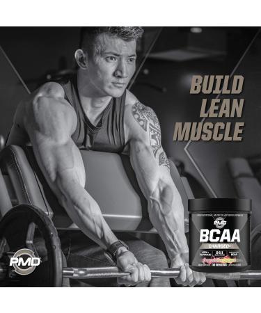 PMD Sports BCAA Charged Amino Acid Drink Mix for Performance Recovery Endurance and Hydration - Increase Muscle Function for Workout and Daily Energy - Strawberry Lemonade (30 Servings) - Buy Online on GoSupps.com