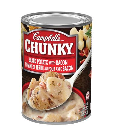Campbell's Chunky Soup Baked Potato with Bacon 540ml 18.25oz - Canadian Comfort Food - Buy Online on GoSupps.com