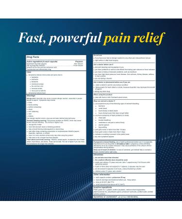 Advil Liqui-Gels Minis - Pain Reliever & Fever Reducer with 200mg Ibuprofen | 8 Liquid Capsules for Adult Pain Relief | International Shipping Available - Buy Online on GoSupps.com